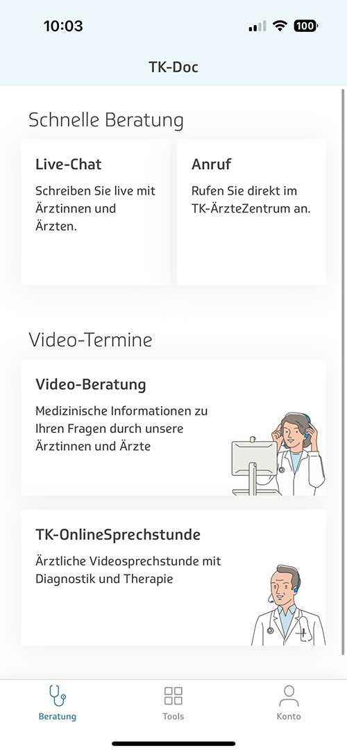 TK Doc 数字化医疗管理App - 德国TK保险中文网